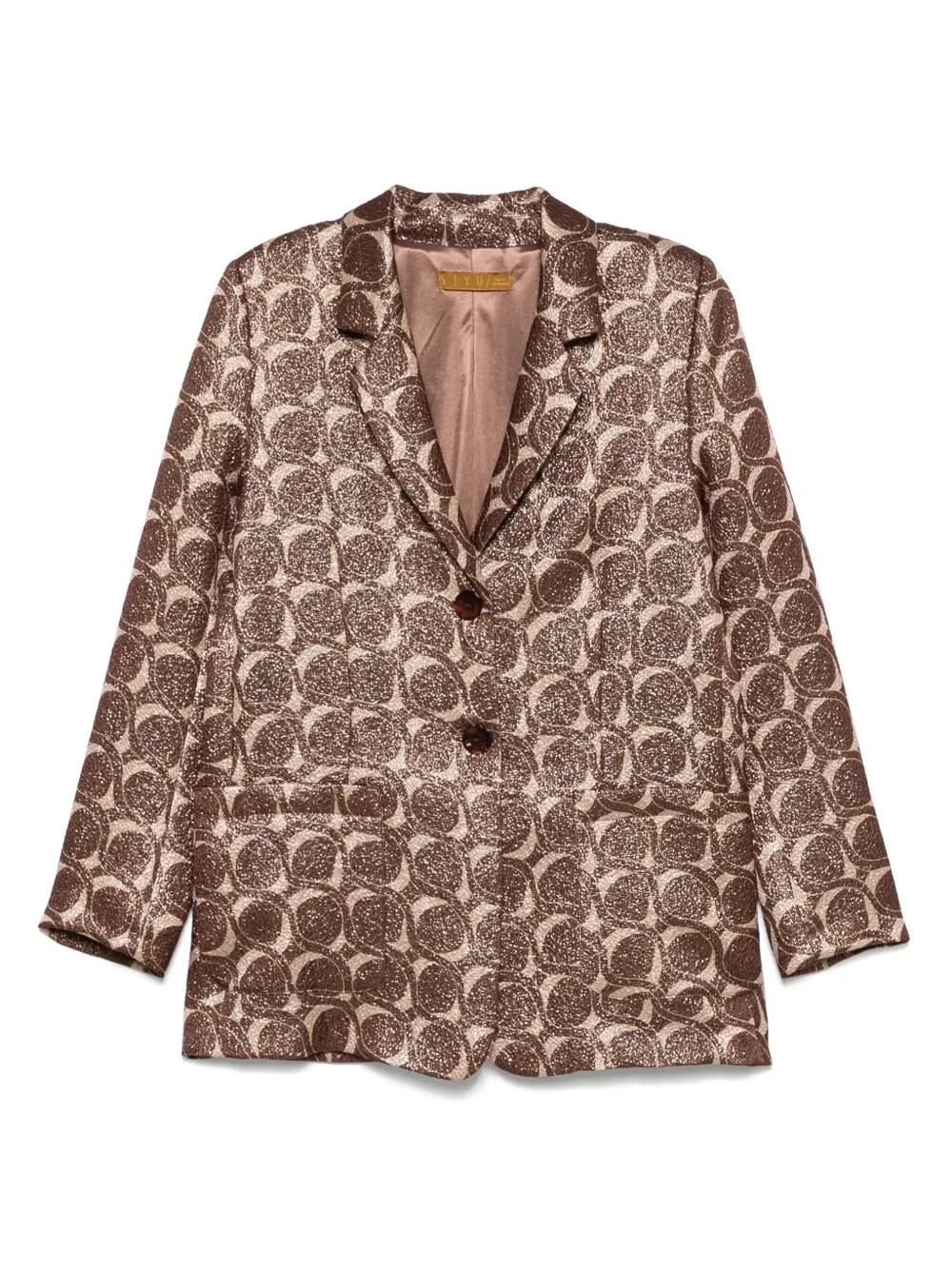Siyu blazer con botones | marrón | Image 1