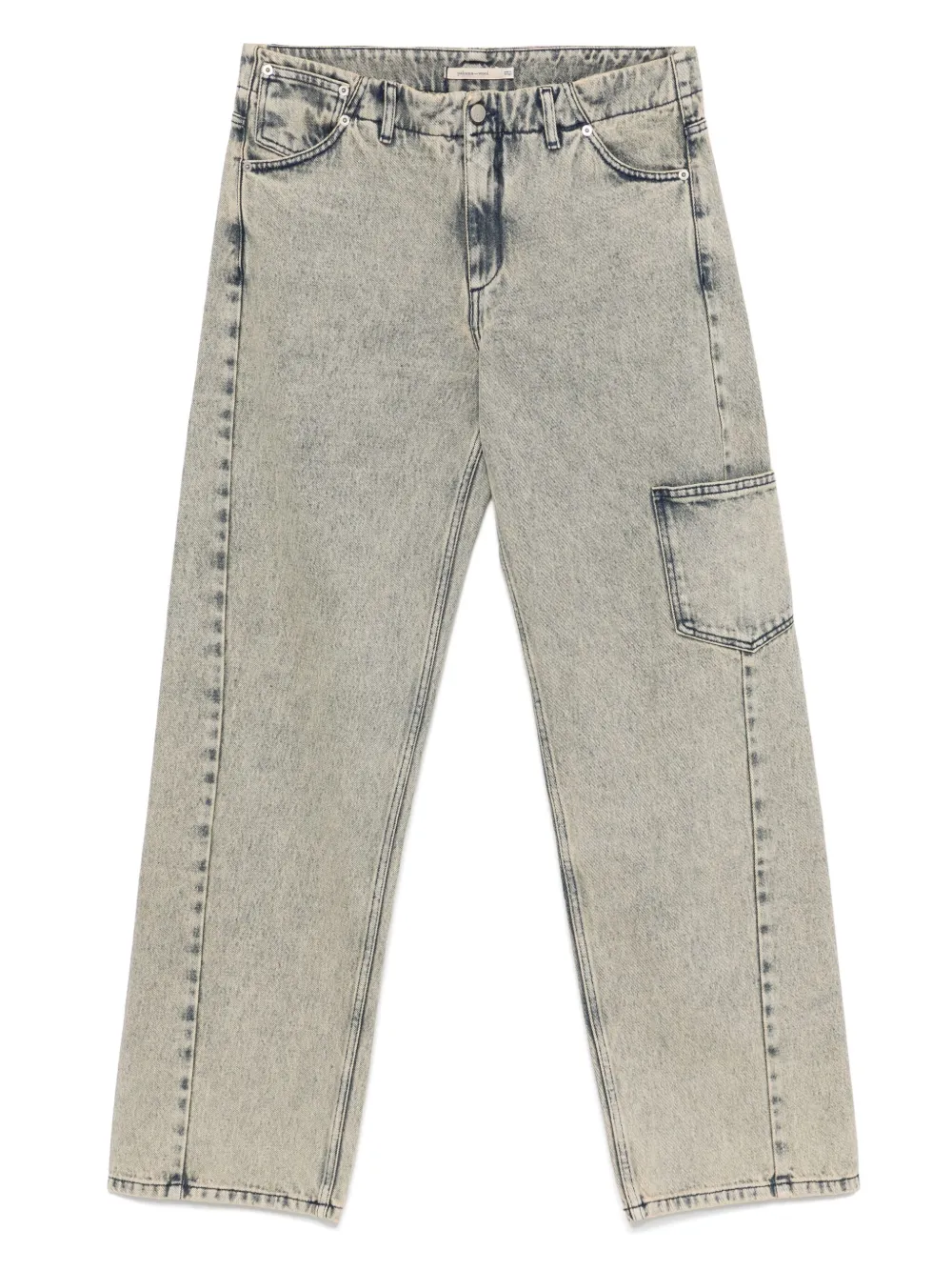 PALOMA WOOL BUTTON-FASTENING JEANS