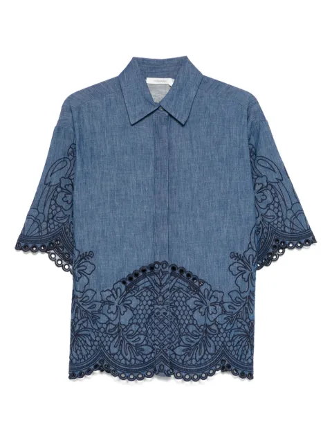 ZIMMERMANN Camisa com bordado