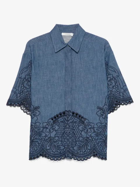 ZIMMERMANN embroidered shirt