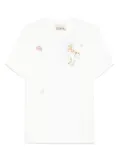 ALEMAIS graphic-print T-shirt - White