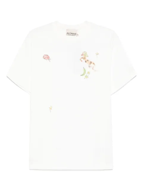 ALEMAIS playera con estampado gráfico