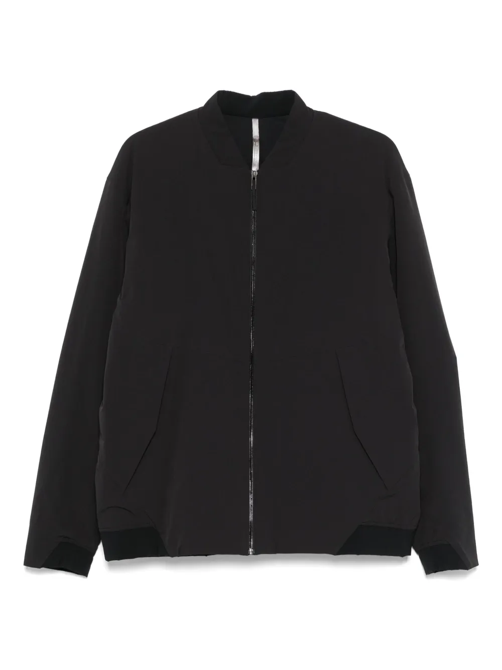 baseball-collar bomber jacket
