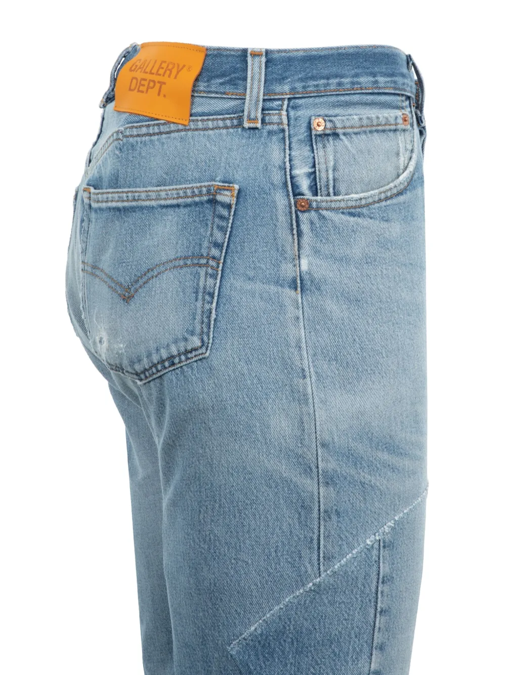 GALLERY DEPT. patchwork jeans - Blauw