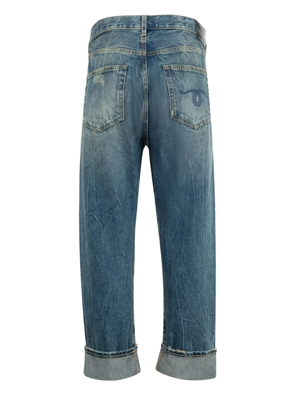 R13 Crossover jeans - Blauw