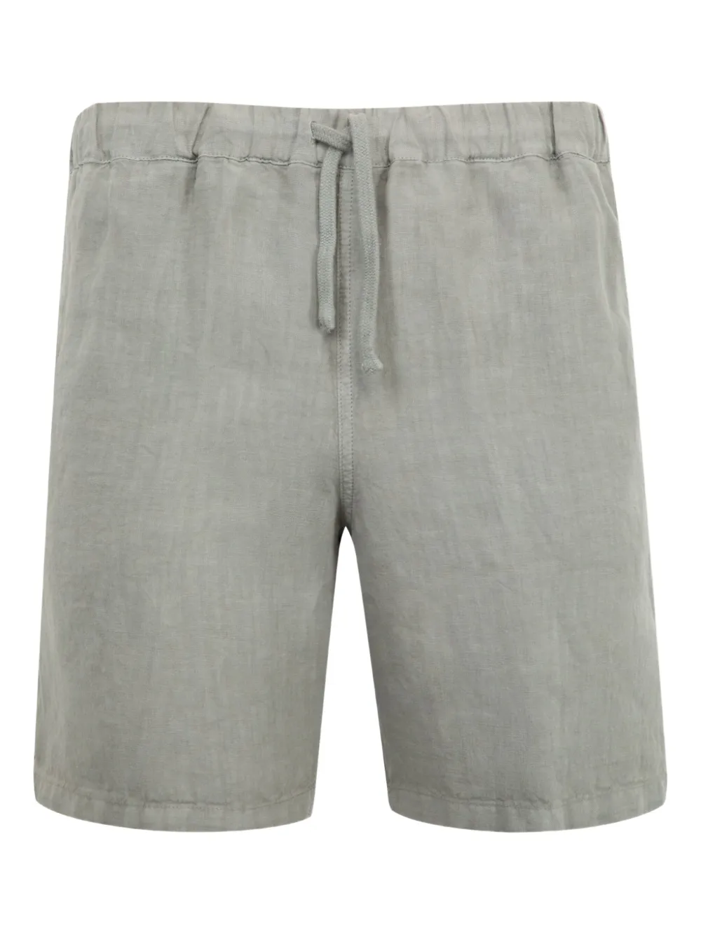 120% Lino drawstring linen shorts | Grey | Image 1