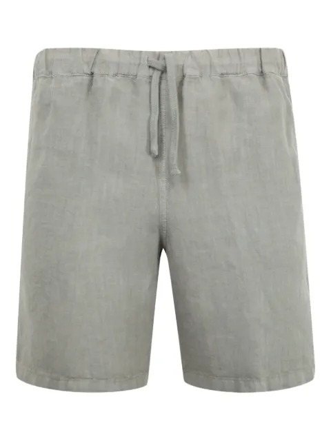 120% Lino drawstring linen shorts