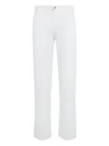 120% Lino linen trousers - White