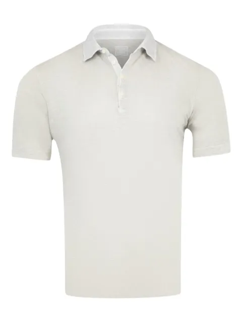 120% Lino linen polo shirt