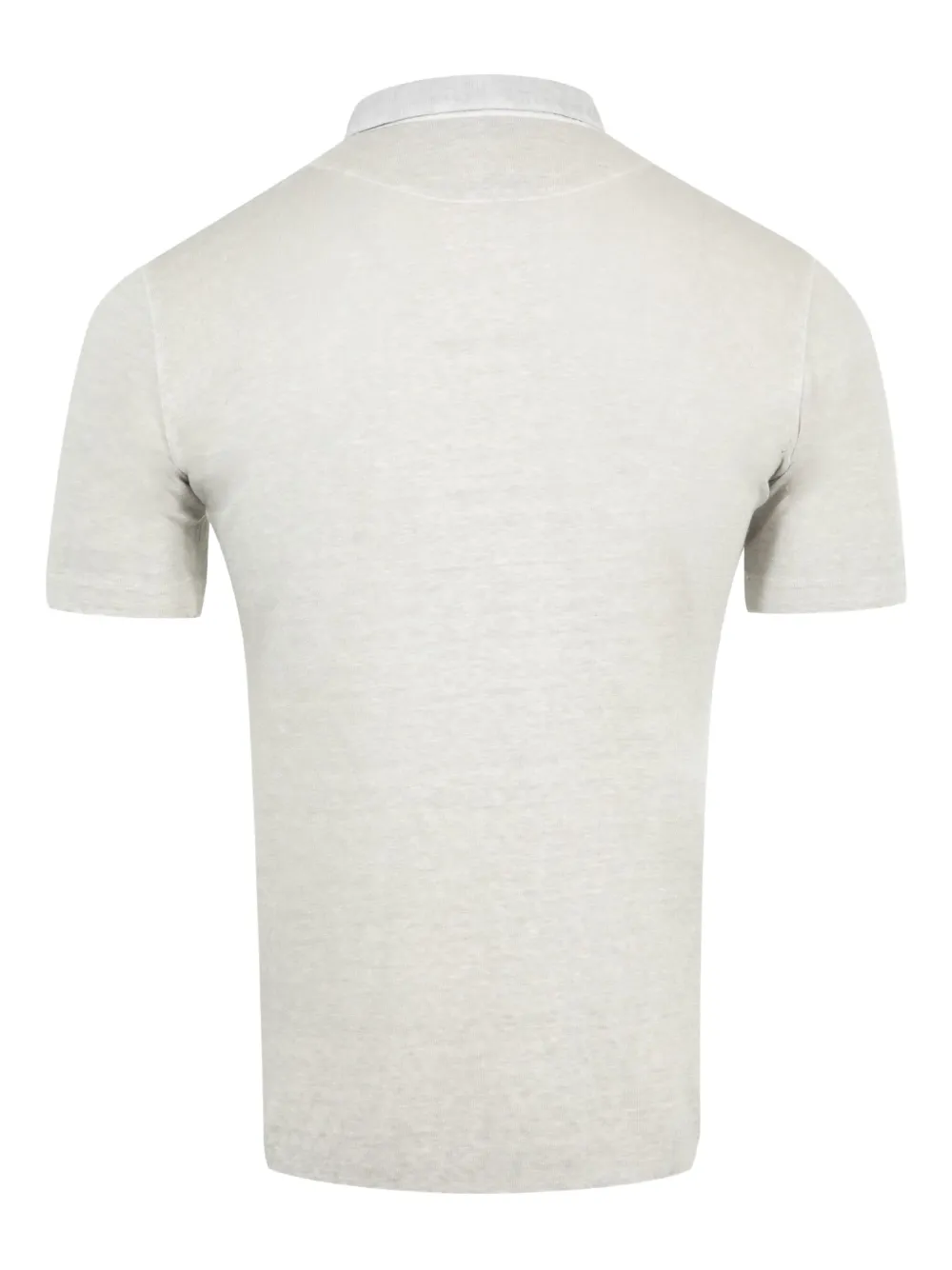 120% Lino linen polo shirt - Beige