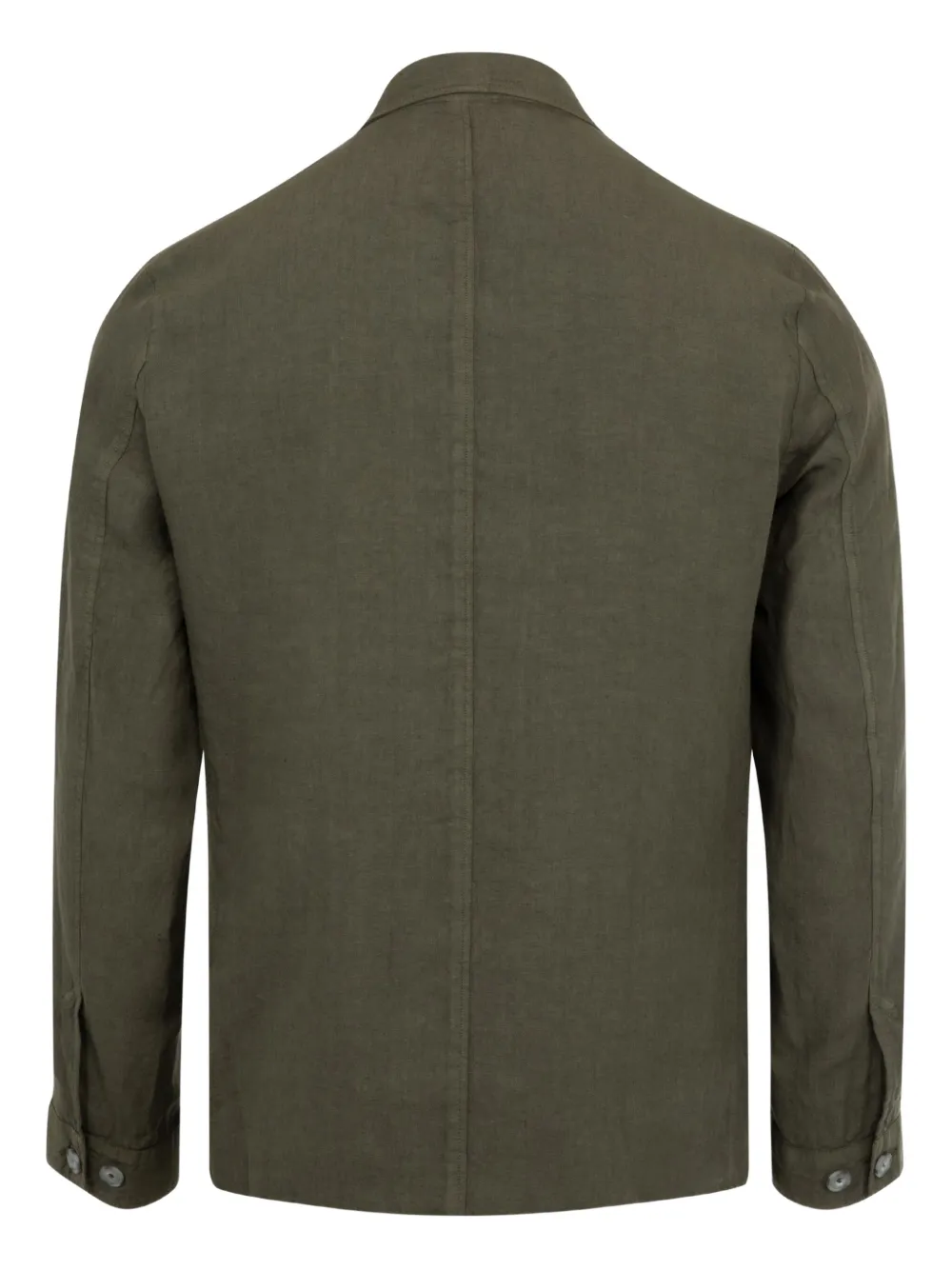 120% Lino button-up utility jacket | Surchemises | Image 2