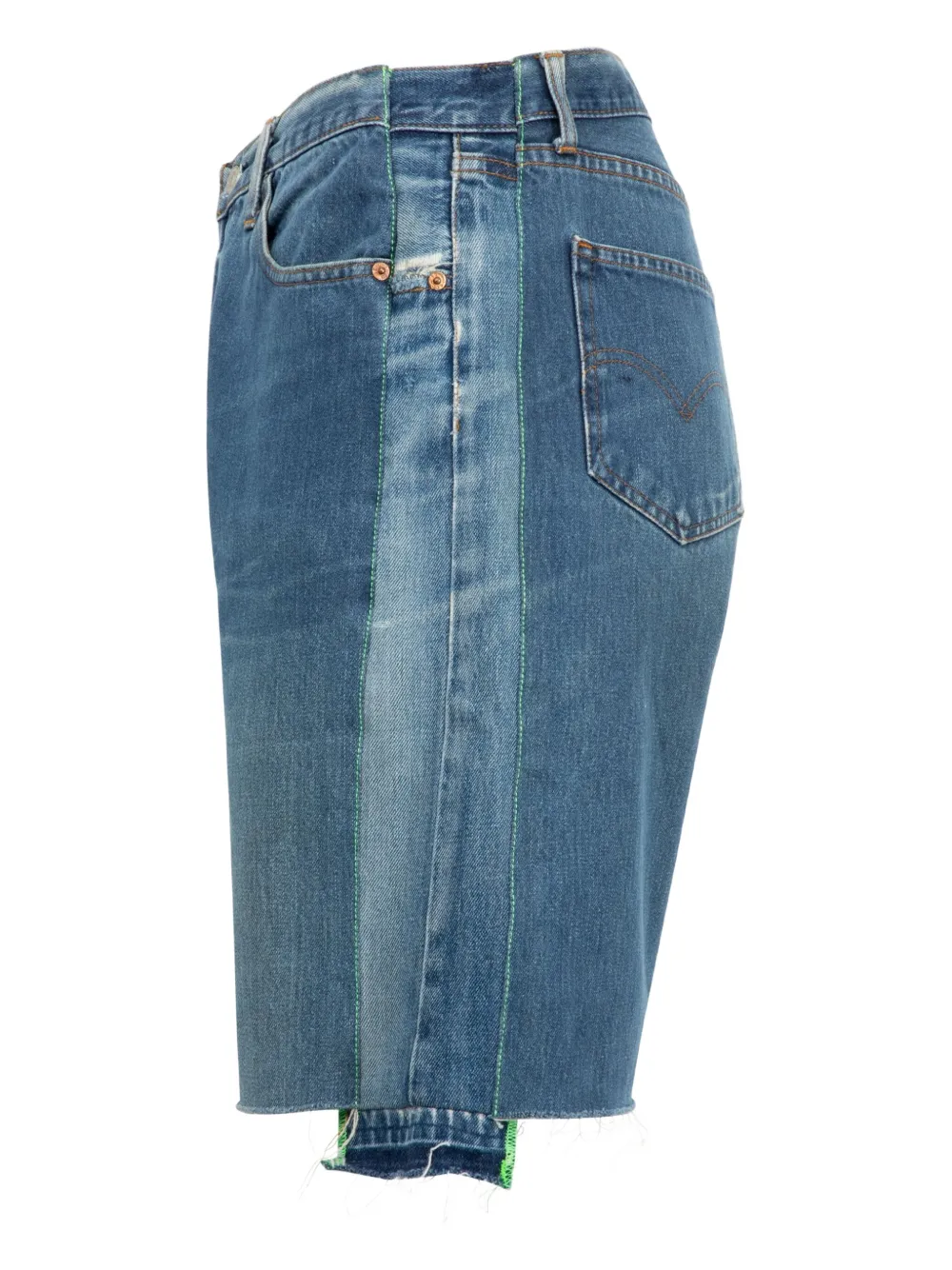  Better With Age Monroe Denim Shorts - Blue 