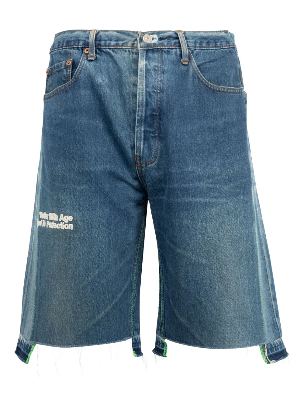 Better with Age  short Monroe en jean | bleu | Image 1