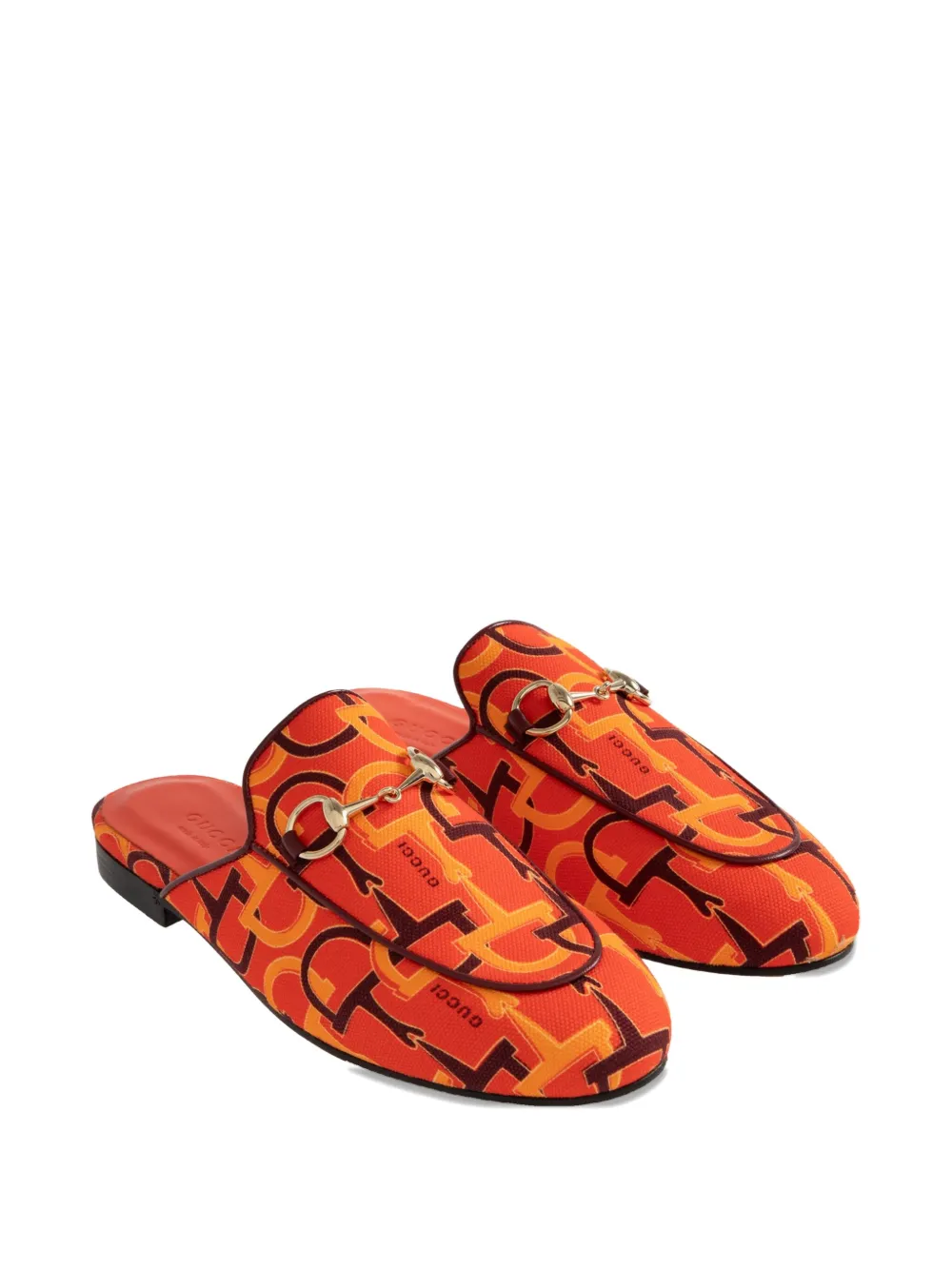 Gucci Princetown mules Orange