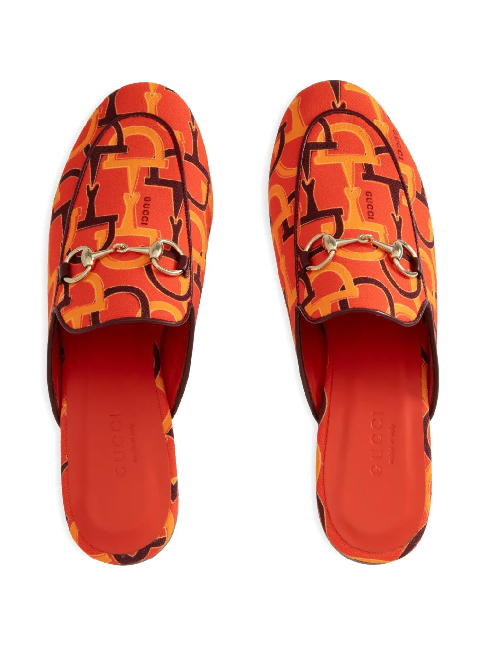 Gucci Princetown mules Orange