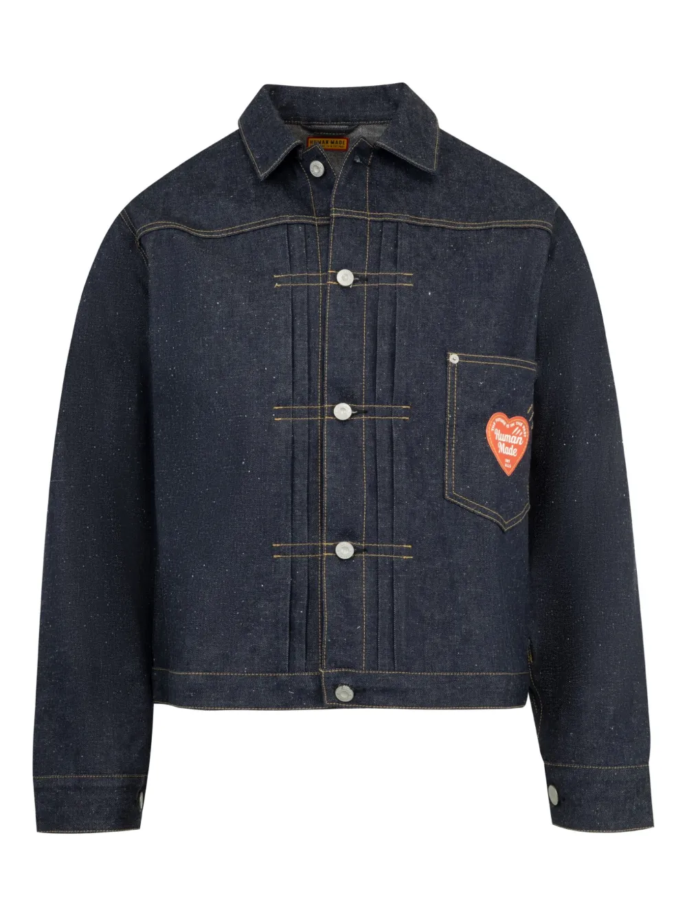 Human Made denim button-up jacket | Blue | Image 1
