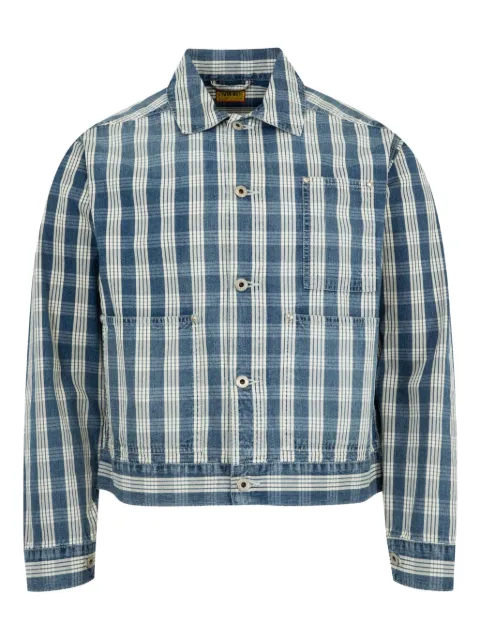 Human Made check-print shirt jacket