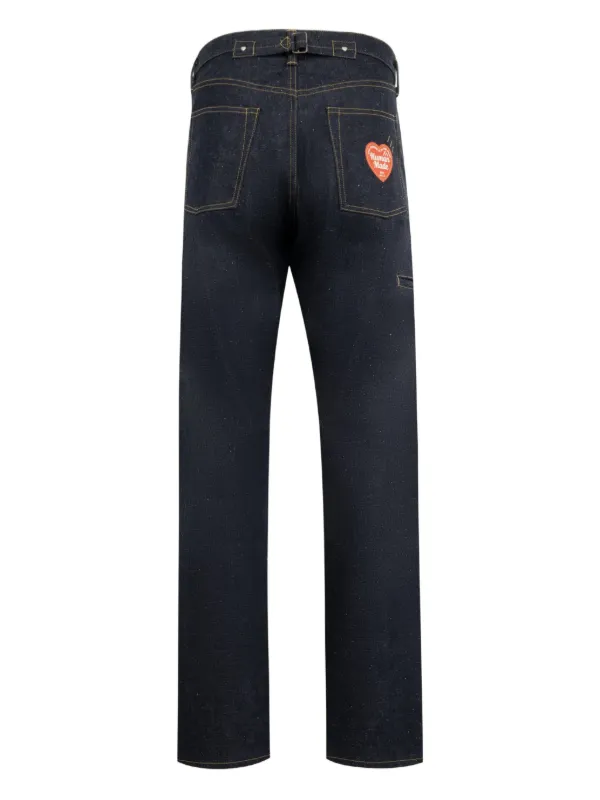 Human Made ストレート ジーンズ | ブルー | FARFETCH JP