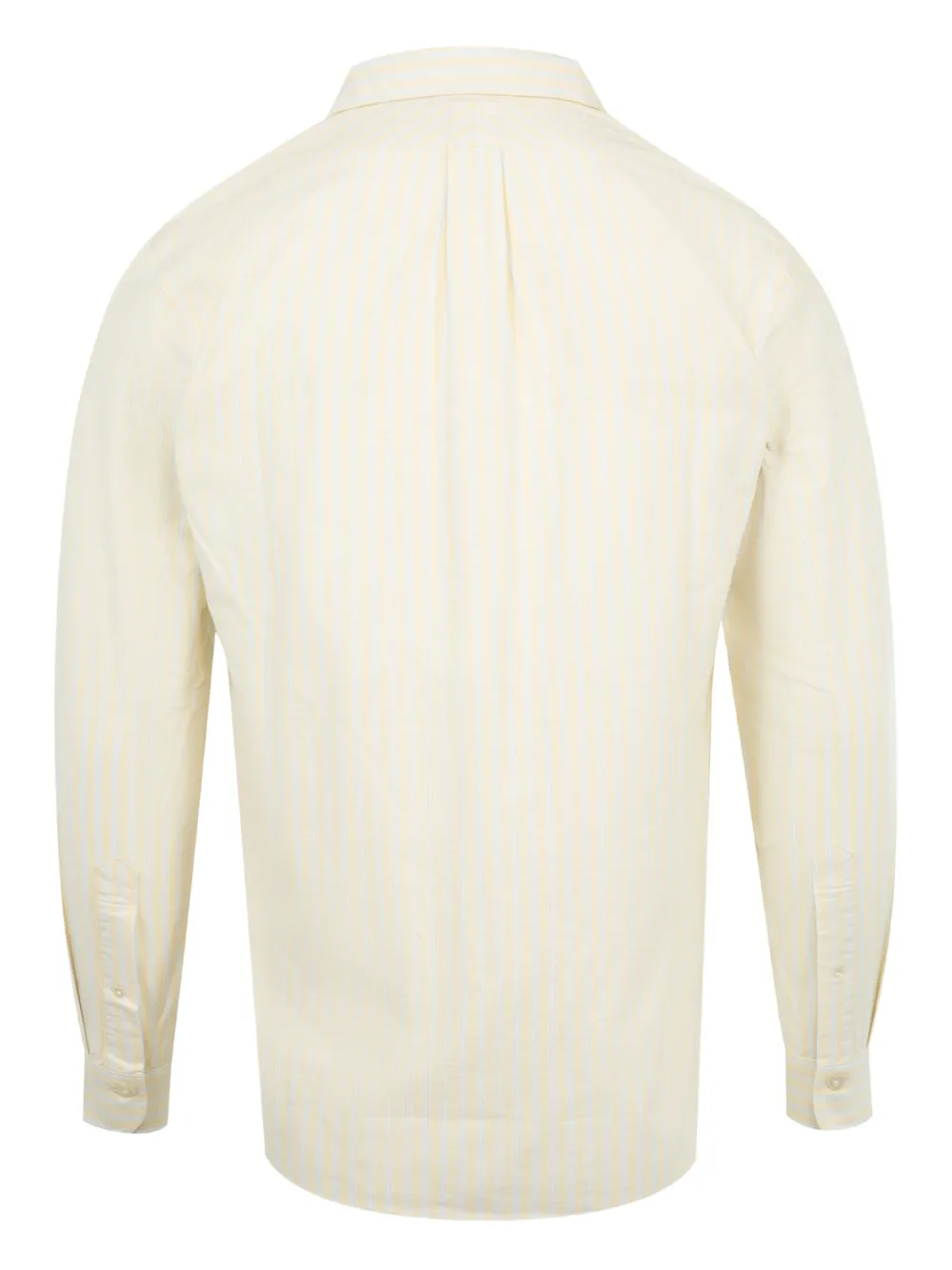 Human Made striped button-up shirt - Geel