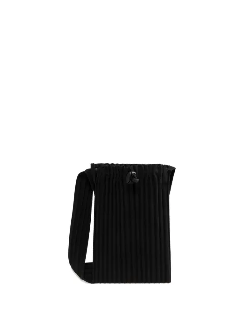 Issey Miyake pleated messenger bag