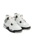 Jordan Kids 4 Retro sneakers - White
