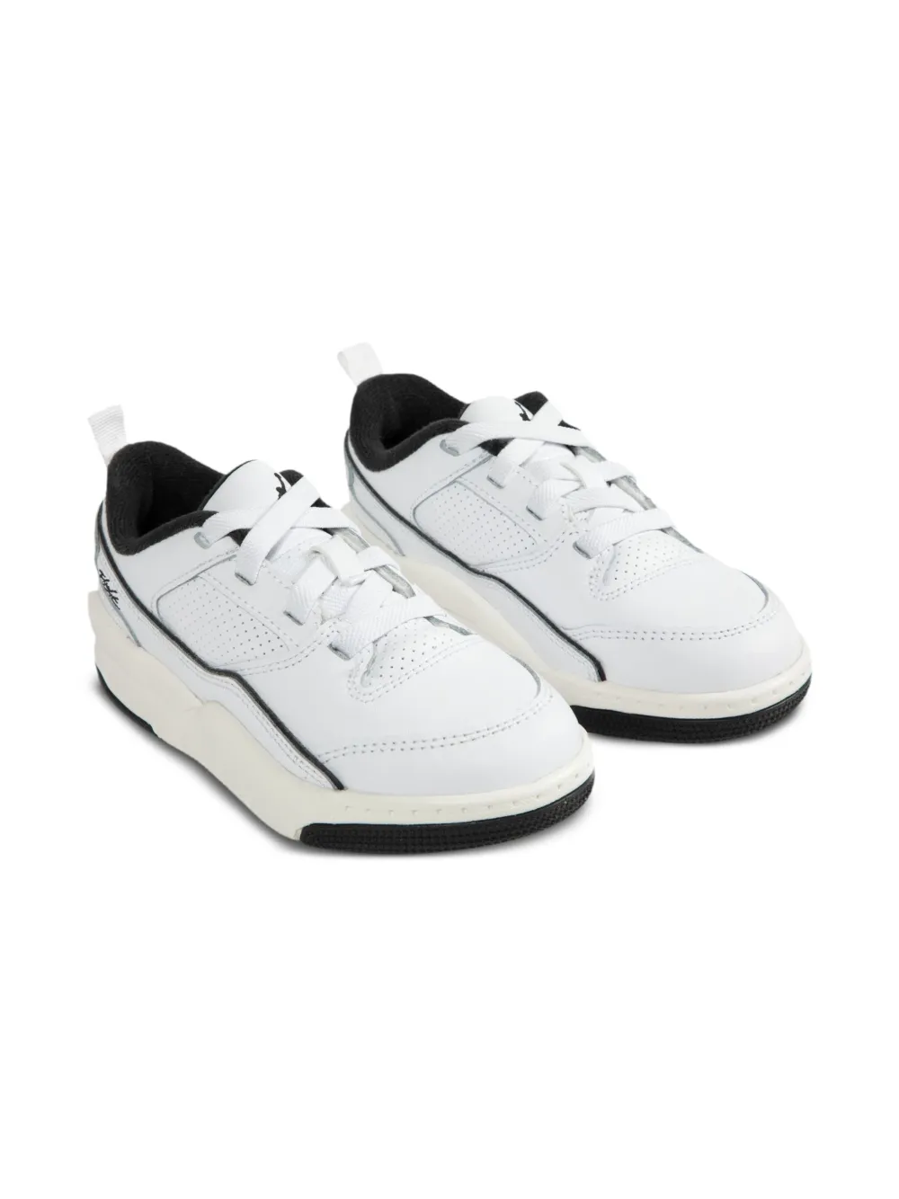 Jordan Kids Flight Court sneakers Wit