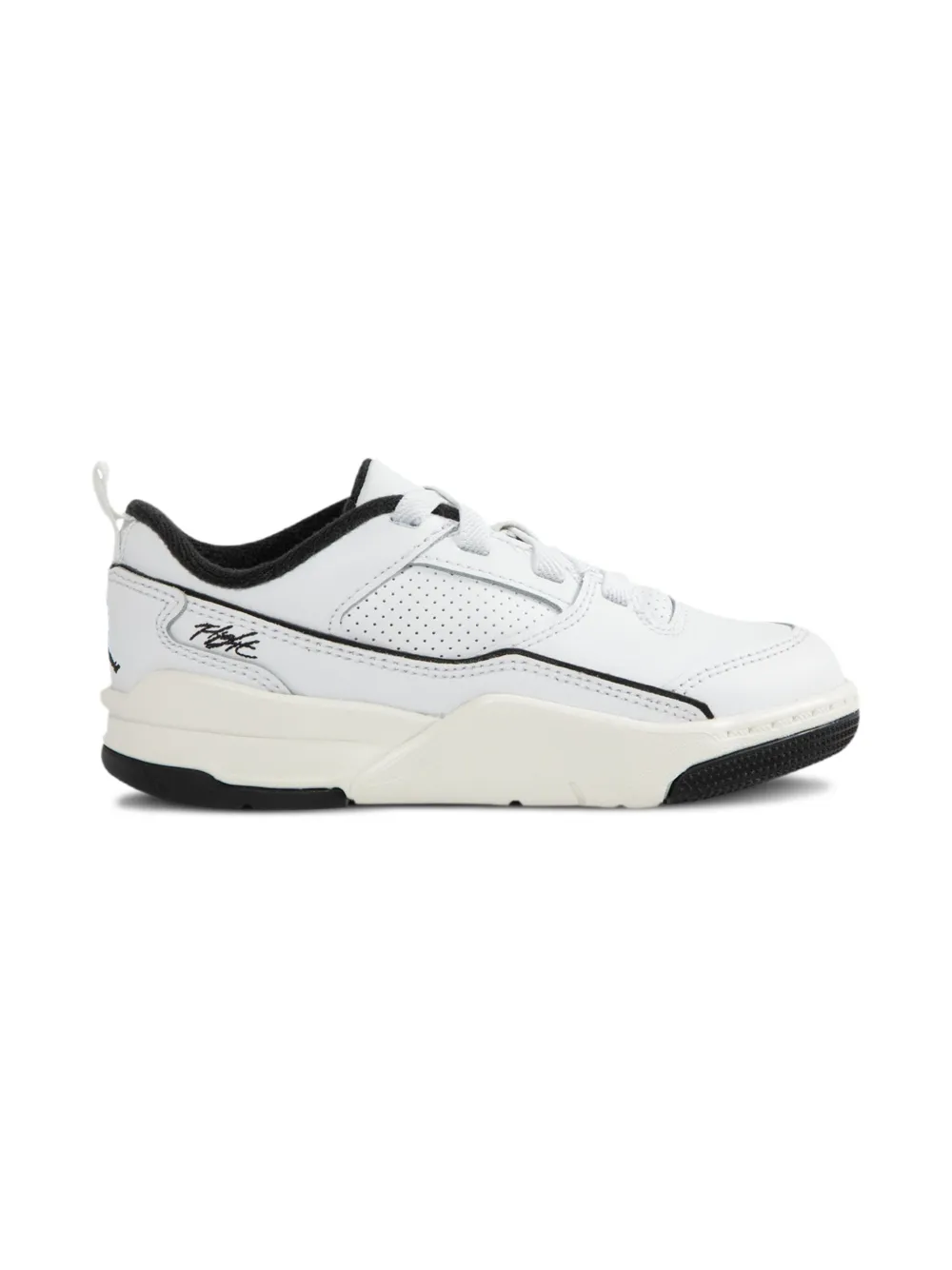 Jordan Kids Flight Court sneakers Wit