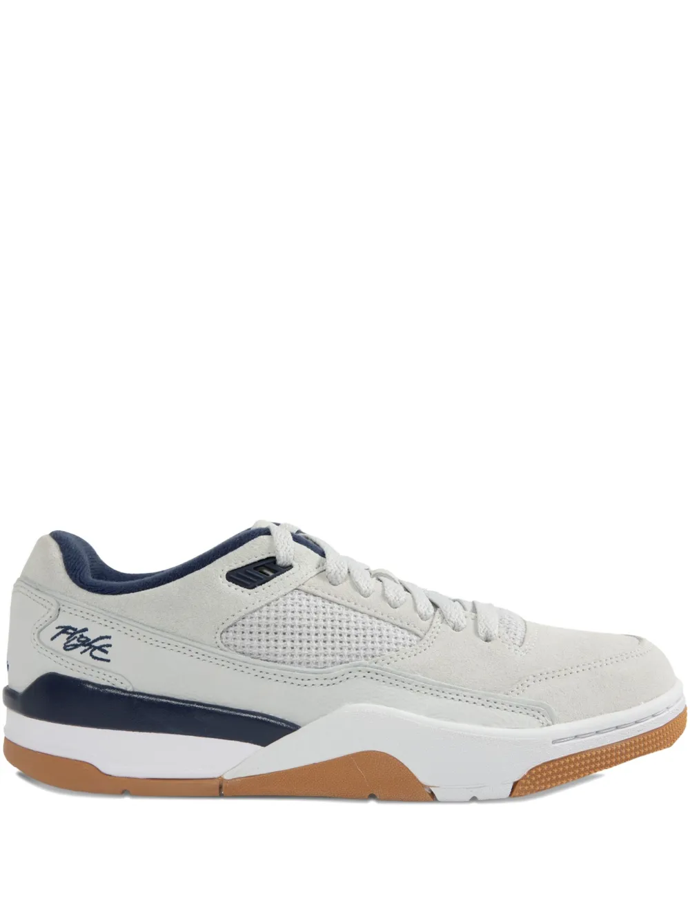 Flight Court mesh-panel low-top sneakers