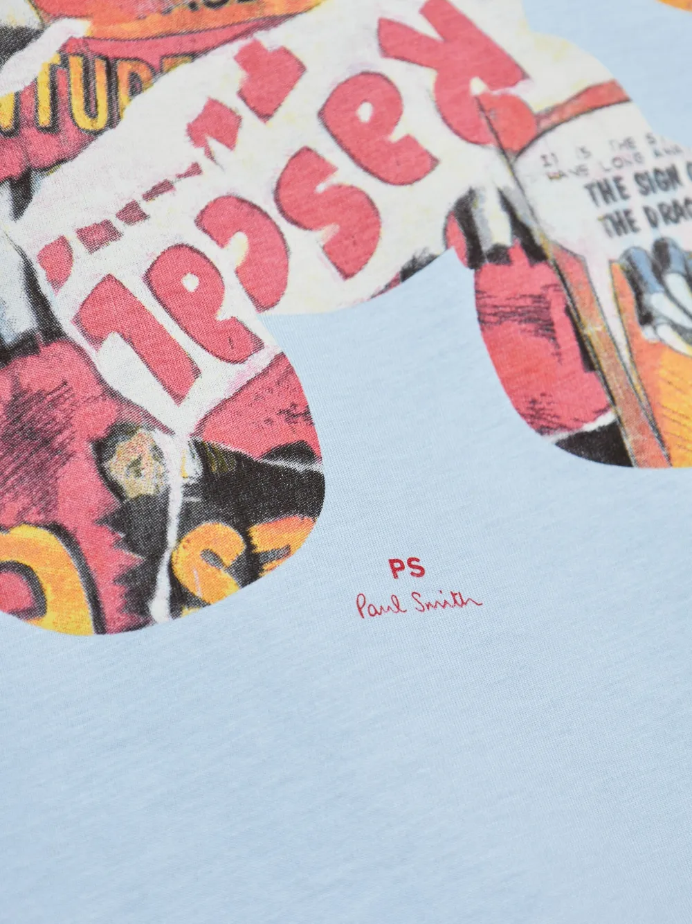 PS Paul Smith T-shirt met grafische print Blauw