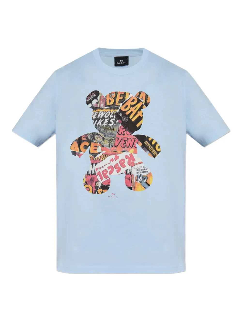 PS Paul Smith playera con estampado gráfico de oso | azul | Image 1