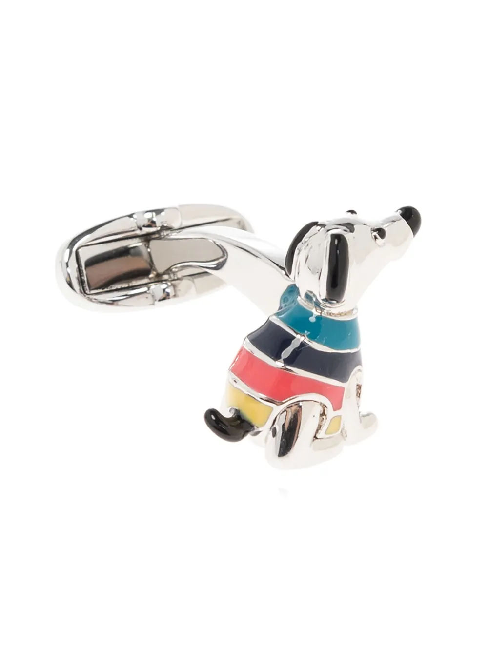 Paul Smith Stripe Jumper Dog Cufflinks