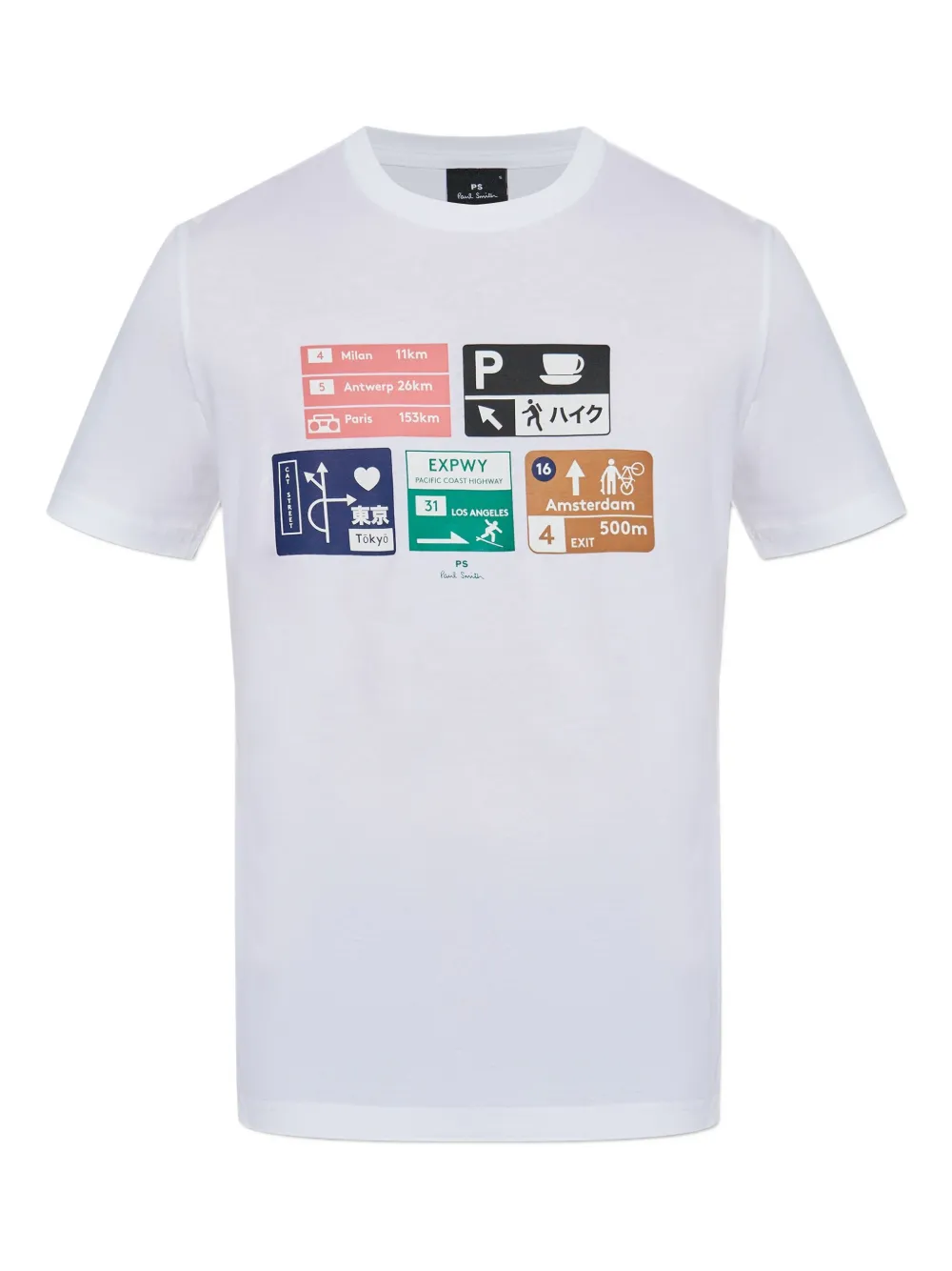 PS Paul Smith playera con estampado gráfico | blanco | Image 1