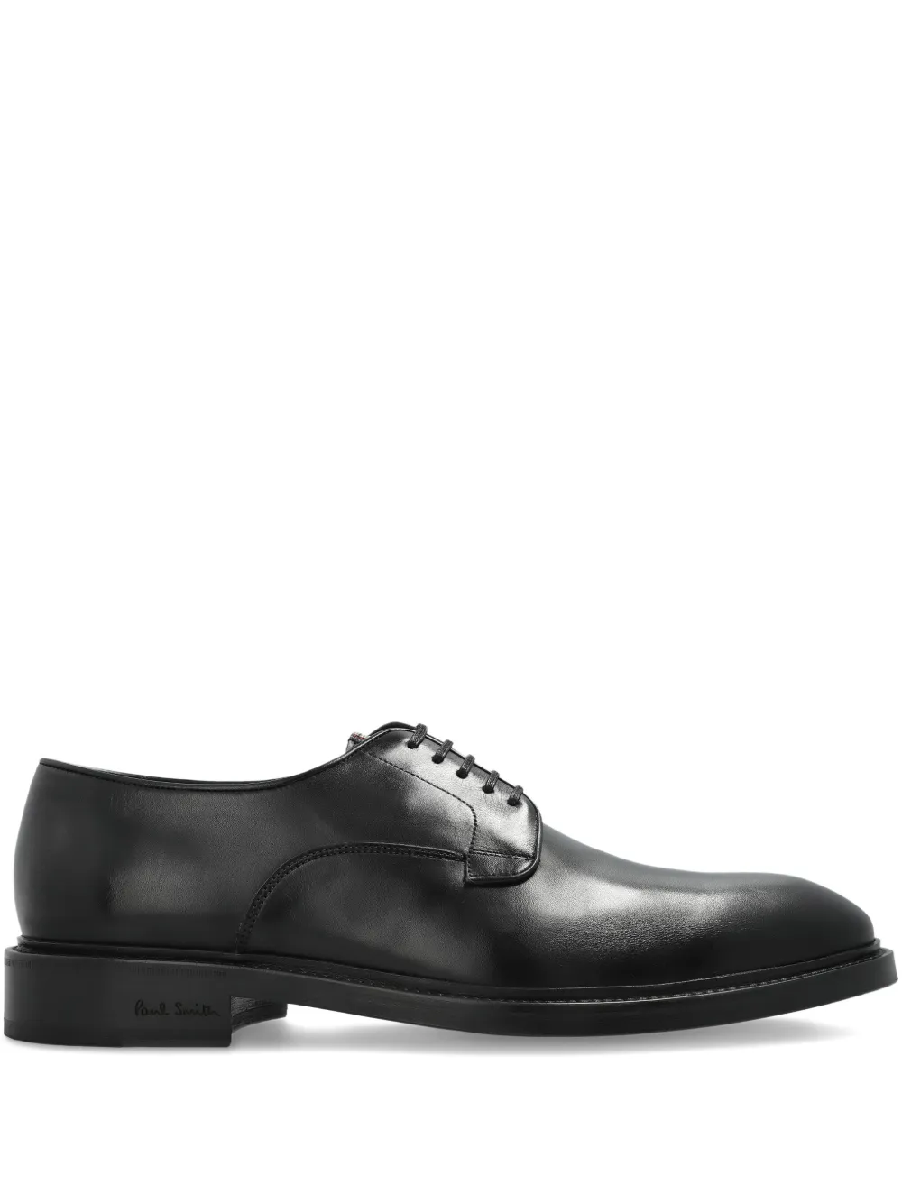 Paul Smith Lace Up Shoes In Black Leather In Black