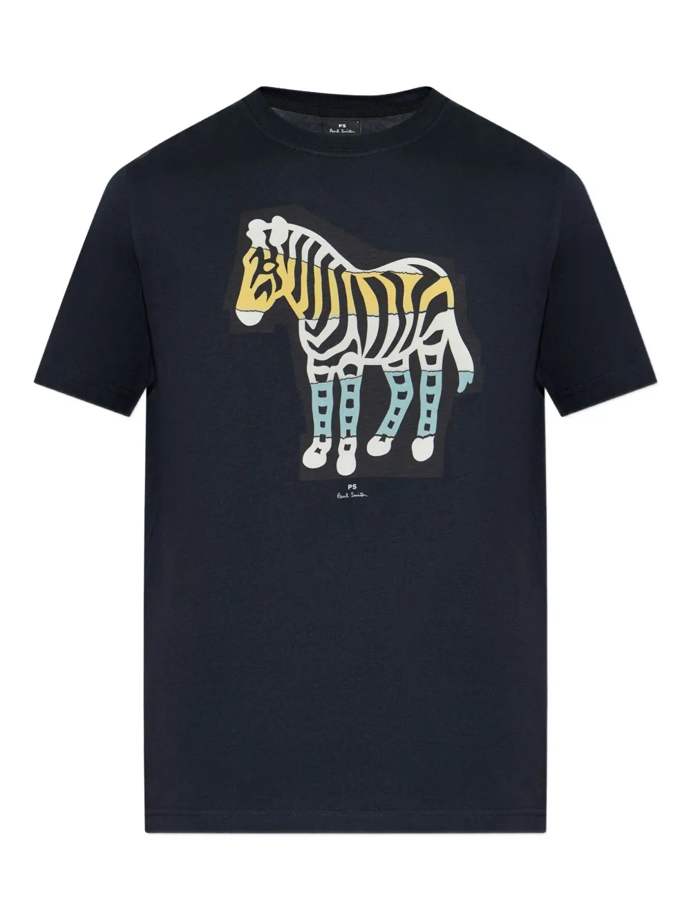PS Paul Smith playera con estampado de cebra | azul | Image 1