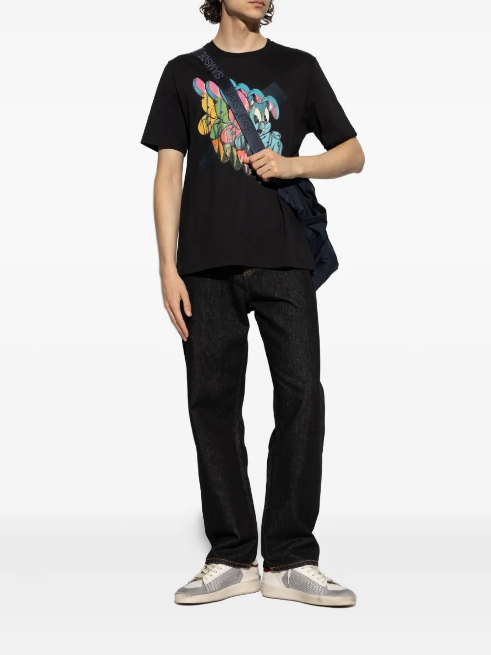 PS Paul Smith T-shirt met grafische print - Zwart