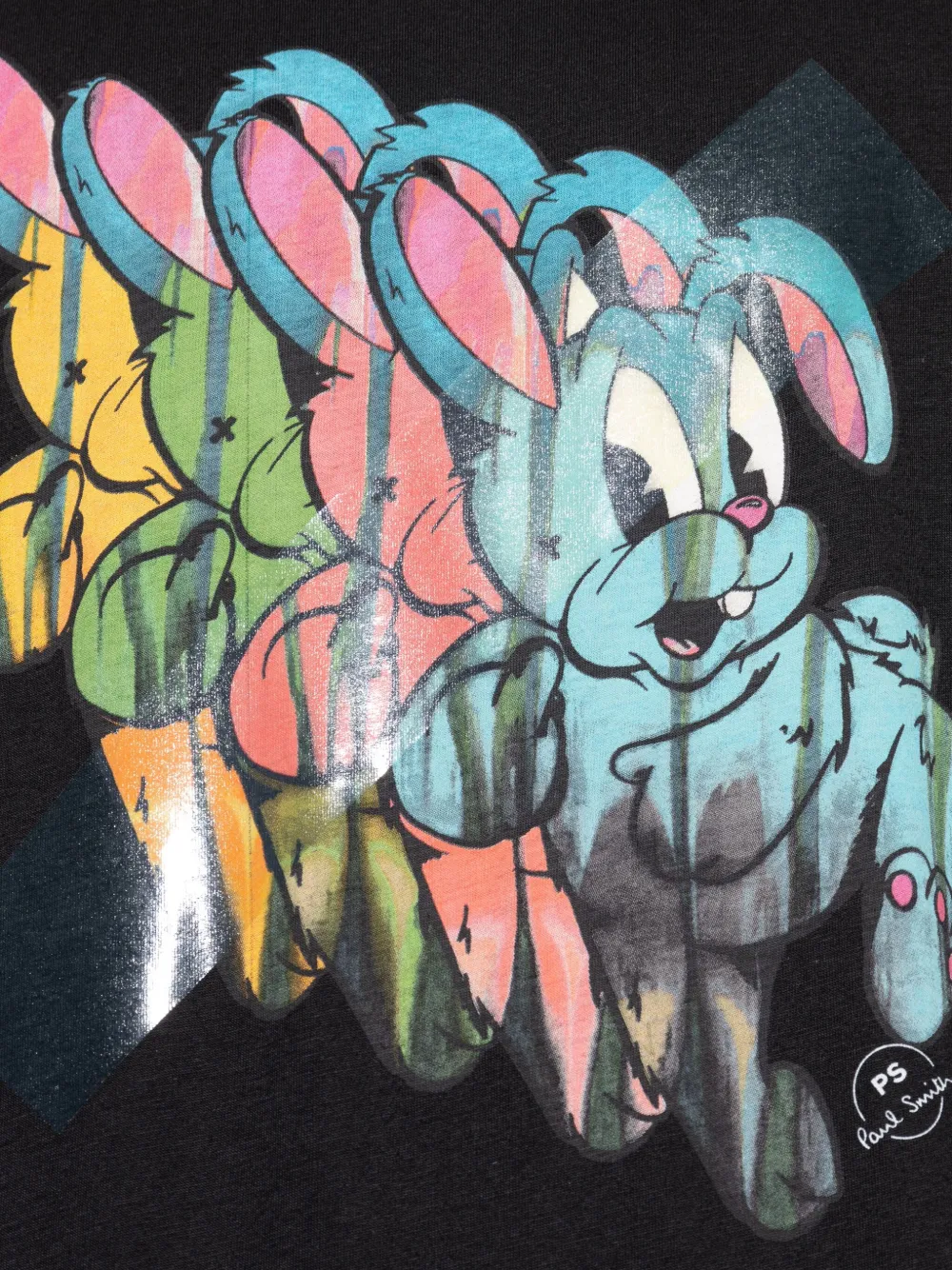 PS Paul Smith T-shirt met grafische print Zwart