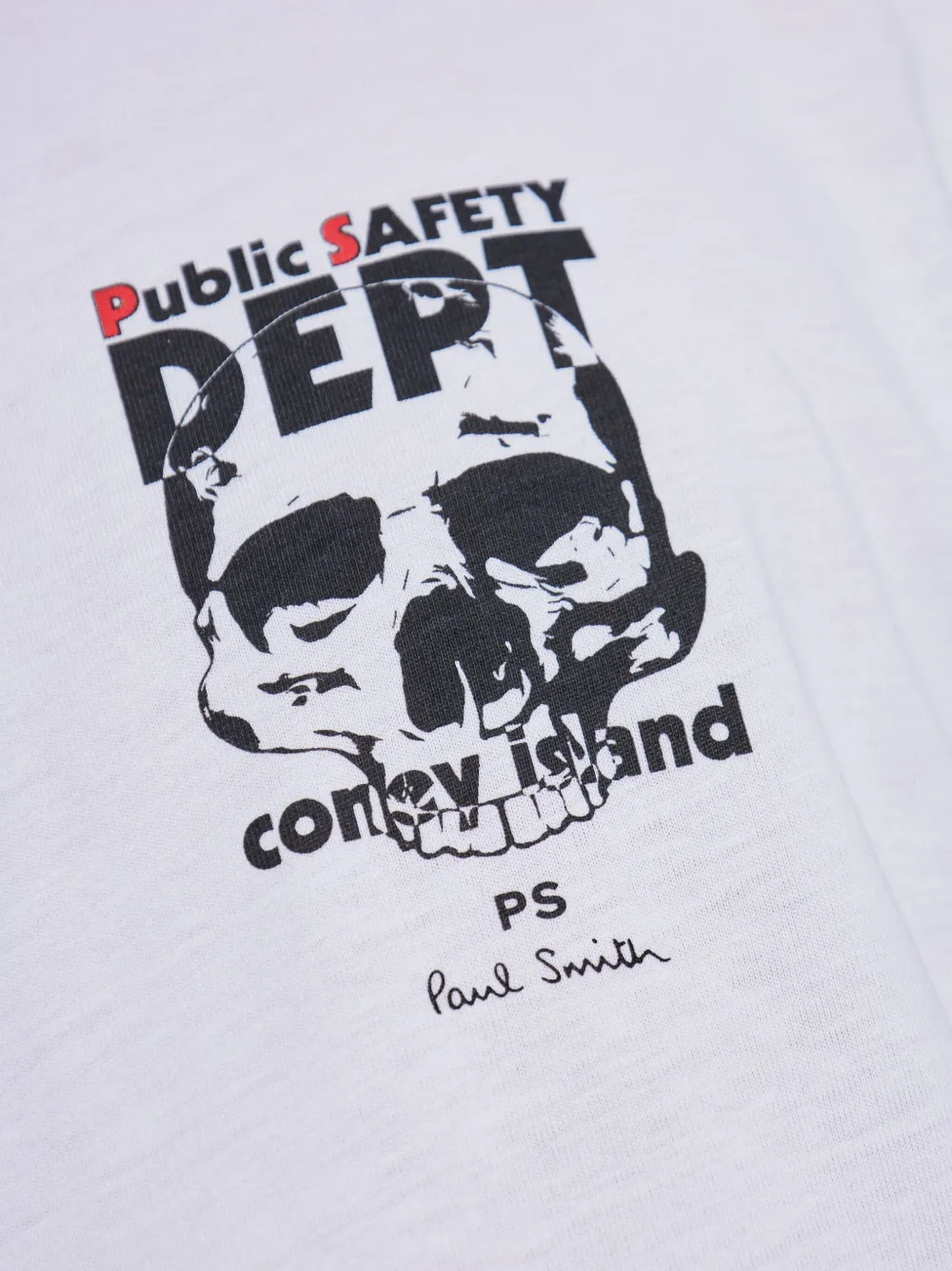 PS Paul Smith T-shirt met print Wit