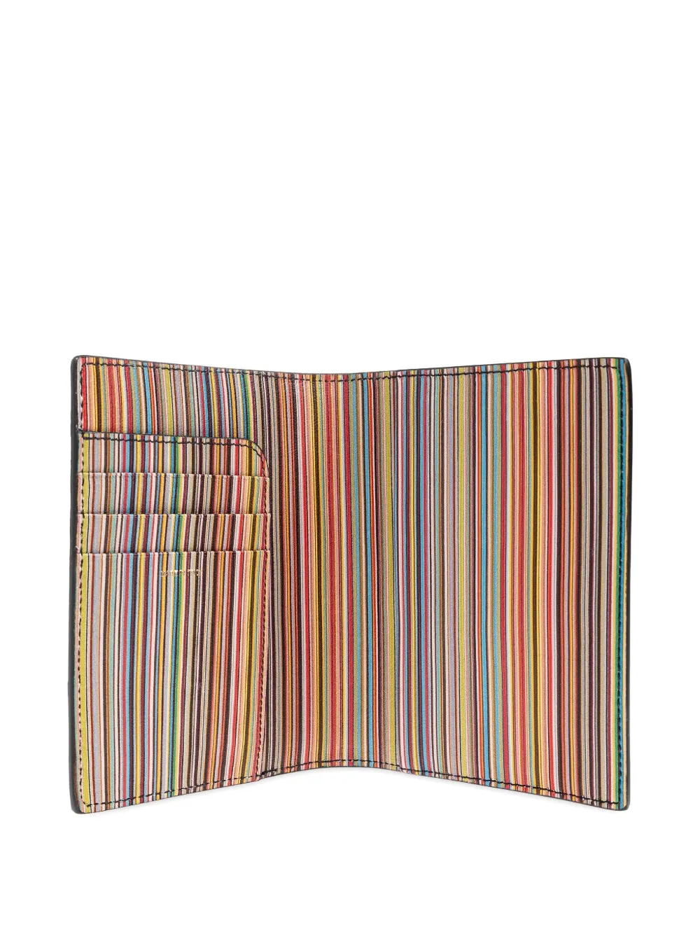 Paul Smith Portemonnee met kenmerkende streep Zwart