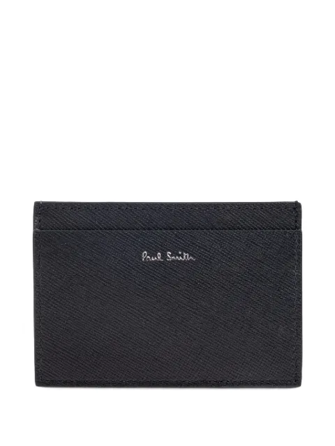 Paul Smith Pixelated Mini leather cardholder