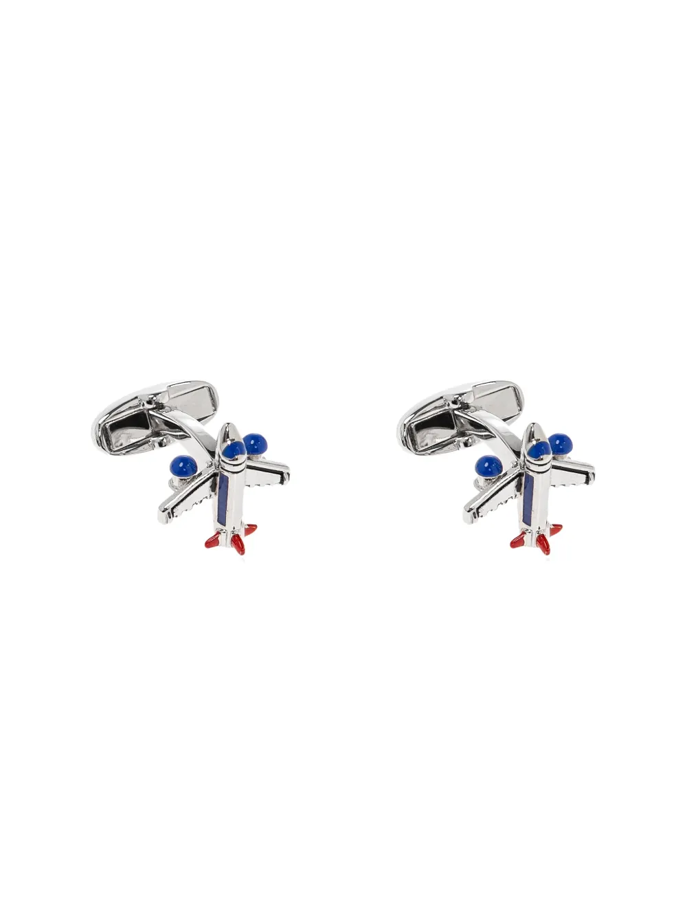 Paul Smith Aeroplane cufflinks - Zilver