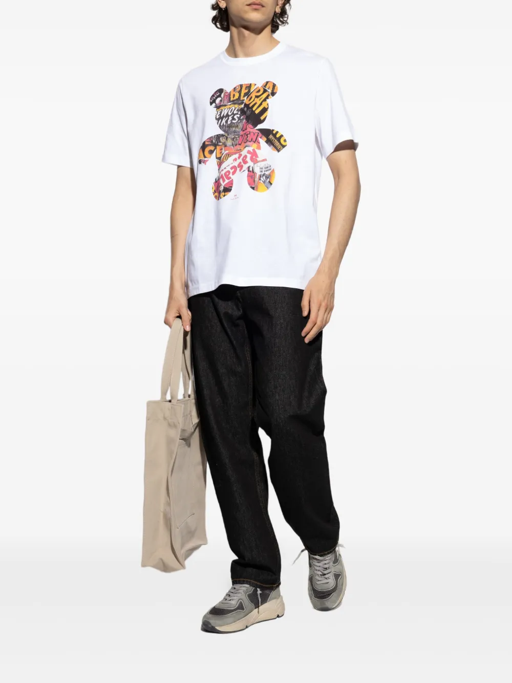 PS Paul Smith T-shirt met print - Wit