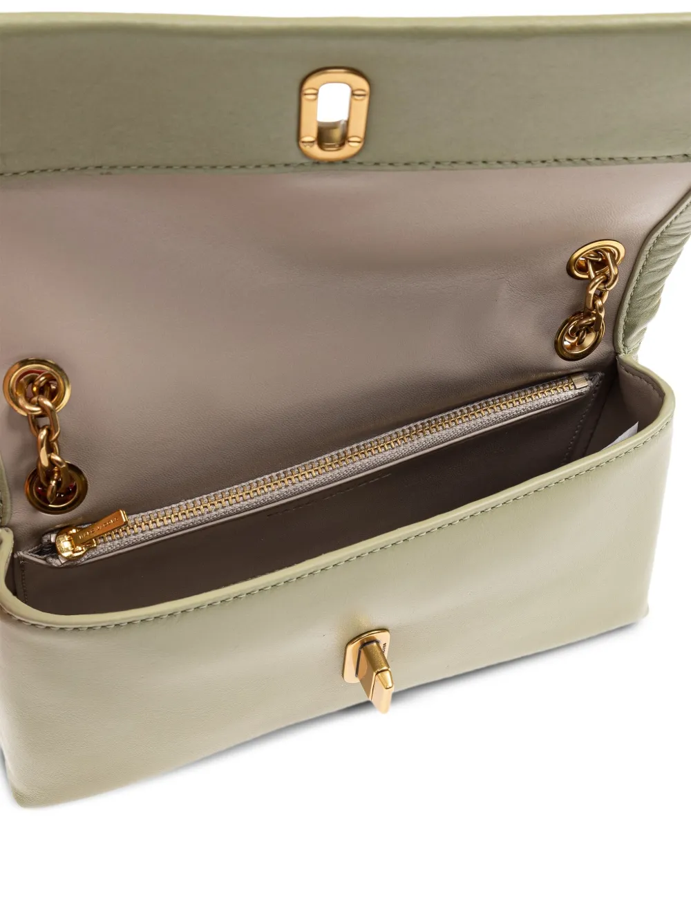 Marc Jacobs The Dual Chain Shoulder Bag | Green | FARFETCH