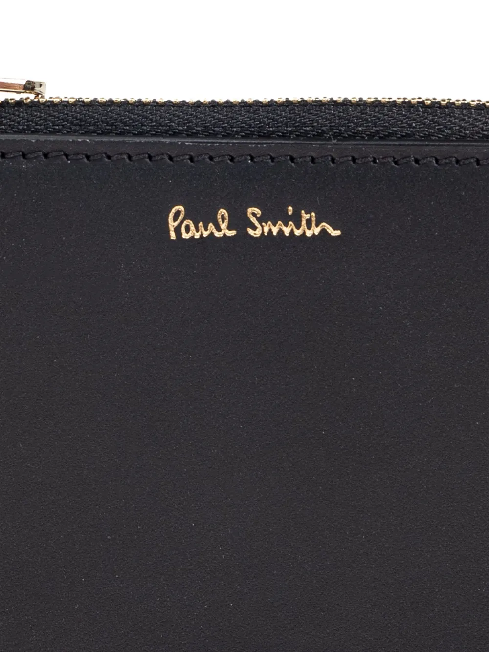 Paul Smith Leren portemonnee Zwart