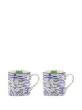 Lisa Corti Indian Tiger mug set - White