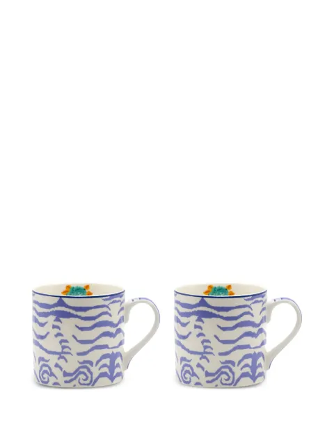 Lisa Corti Indian Tiger mug set