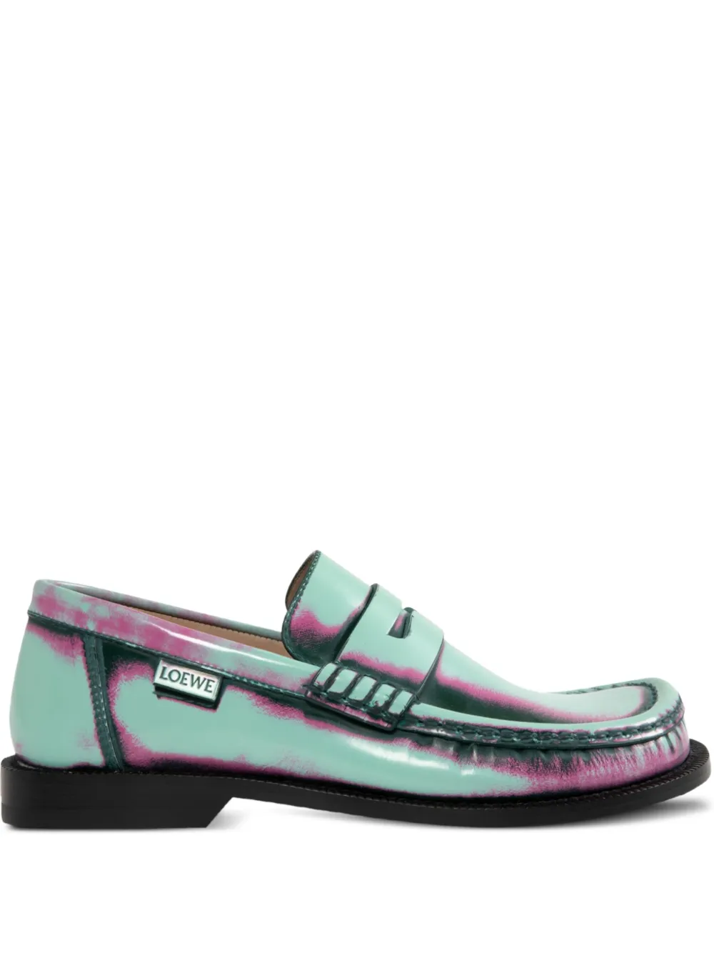 LOEWE Campo loafers Green