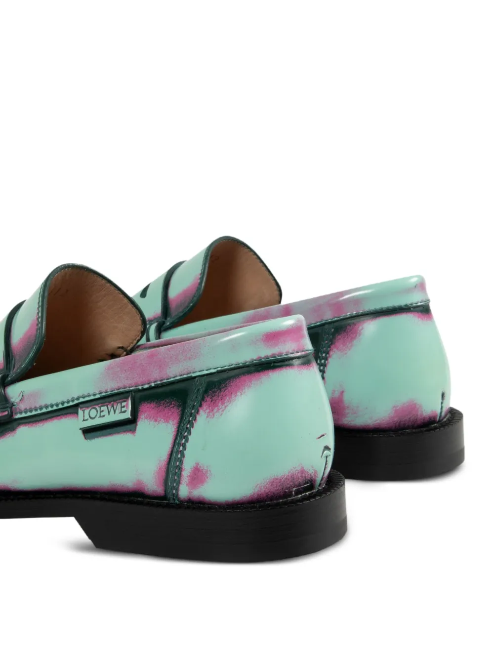LOEWE Campo loafers Green