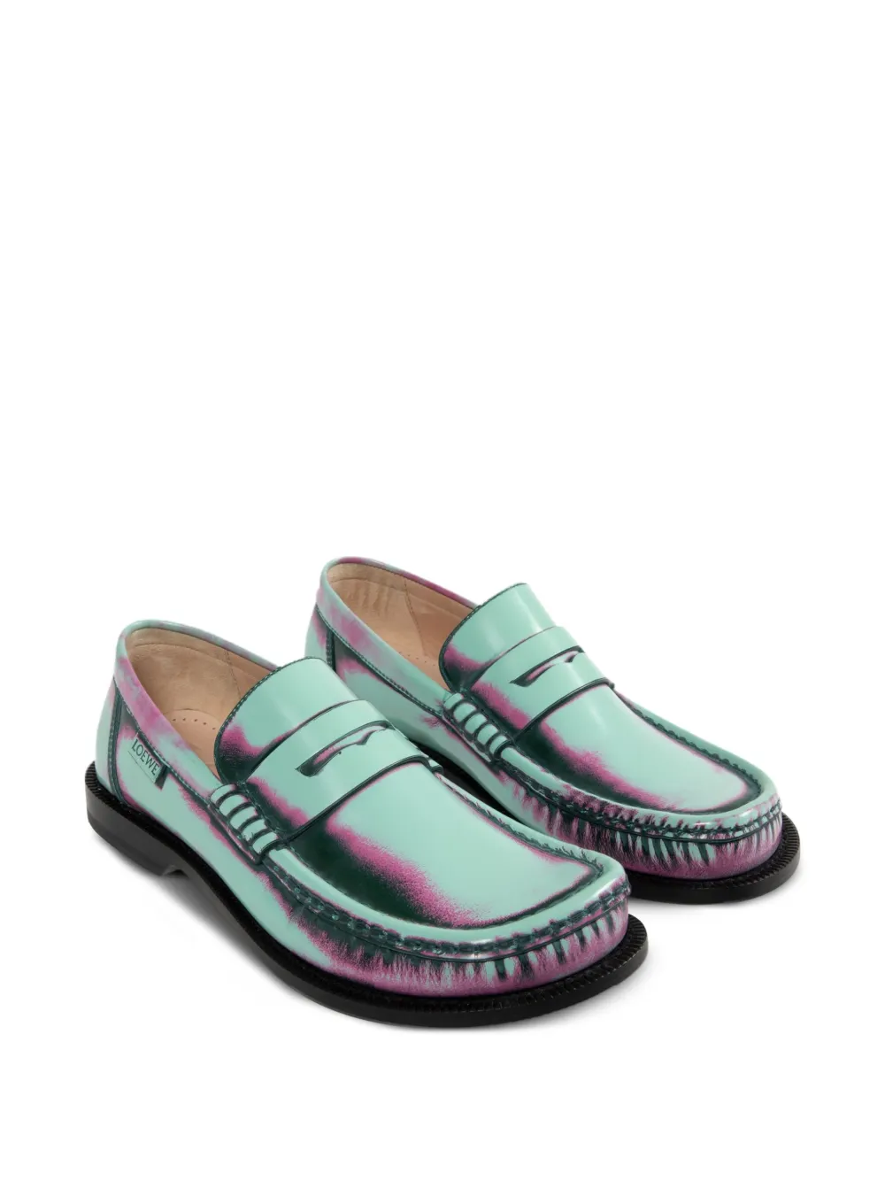 LOEWE Campo loafers Green