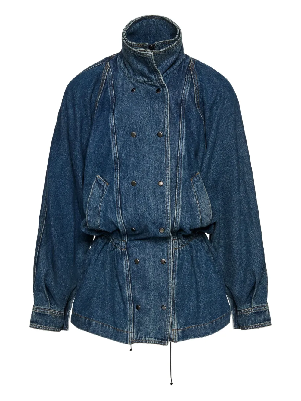 MAGDA BUTRYM DOUBLE-BREASTED DENIM JACKET