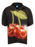 MARKET Smiley Cherries short-sleeve shirt - Black